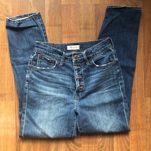 Madewell High Waisted Straight leg